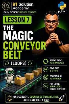 Python - Lesson 7 | LOOP explained with a Story #shorts #coding