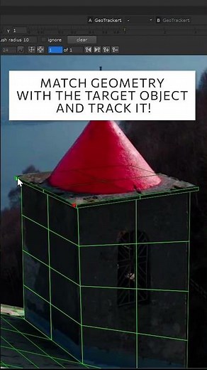 Camera Tracking with GeoTracker for Nuke #vfx #cgi #3dtracking #vfxbreakdown #motiongraphics