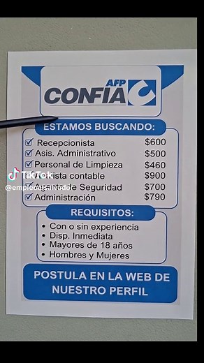 CONVOCATORIA 2026 #empleos #elsalvador🇸🇻 #elsalvador4k #trabajo #trabajo