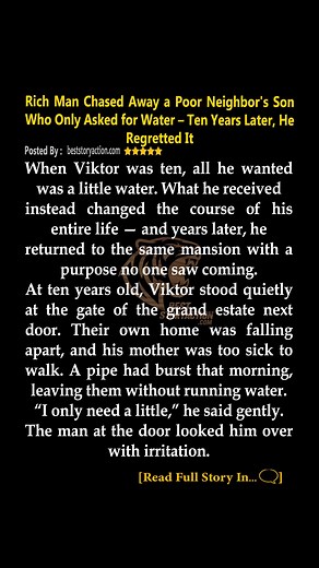 When Vikor was just 4, he wanted to help others. Now, he’s a hero — saving others and inspiring us all. 🌟❤️ #GoodHeart #Inspiration | StorytCorgi
