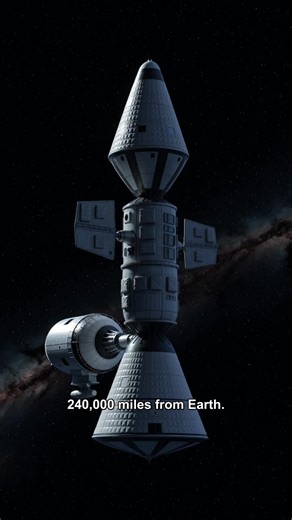 240,000 miles from Earth. Three astronauts. One explosion. Two days of oxygen left. NASA engineers had 87 hours to invent a rescue using only what was already on the ship. On April 17, 1970, all three splashed down safely. The mission that failed became the greatest rescue in history. #Space #Facts