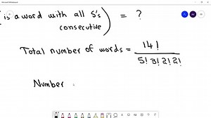 The letters of the word RANDOM are written in all possible orders and these words are written out as in a dictionary then the rank of the word RANDOM is (A) 614 (B) 615 (C) 613 (D) 616 | Numerade