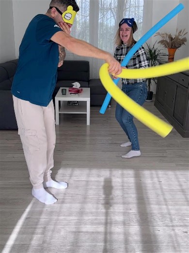 Blindfolded Challenge: Who Will Get Hit?