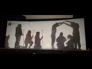 Shadow Nativity to Christmas Hallelujah