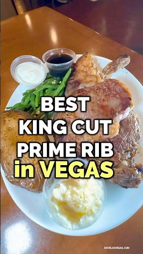 Best PRIME RIB DEAL in VEGAS 🔥 #vegas #primerib #foodcritic #travelfood #lasvegasrestaurants #vlog