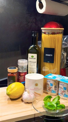 🍝🥣 Cremige Joghurt-Nudeln mit Knoblauch 🤤