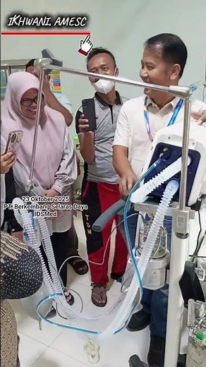 Uji Fungsi, Training dan Install alat Ventilator HAMILTON C1 Intelligent Ventilation