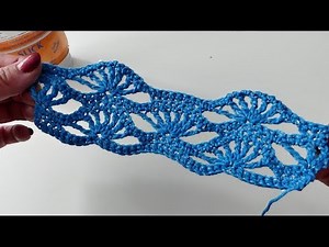 Crochet pattern peacock eye