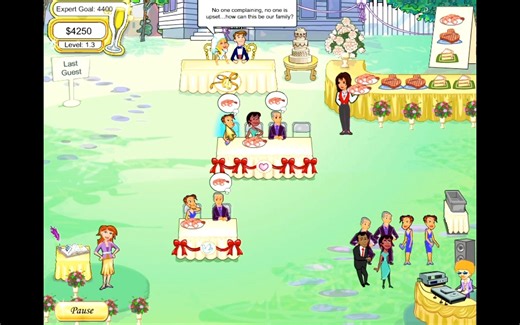 【婚礼进行曲】幻想游戏 Wedding Dash 关卡1.1~1.3 Expert流程