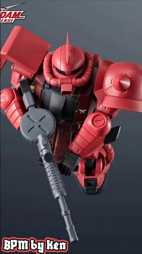 Gundam Universe, MS-06S Char's Zaku II (The Origin Color ver.) #zaku #zakuii #char #gunpla #gundam
