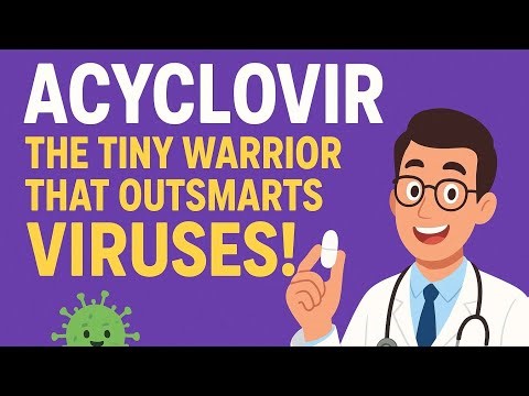 Acyclovir Explained: How This Antiviral Really Works #Acyclovir #AntiviralMechanism #Animation