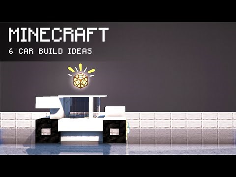 Minecraft: 6 Car Build Hacks and Ideas