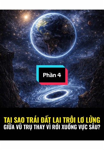 Tại sao Trái Đất không rơi xuống không gian?