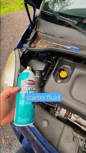 How to use Starter Fluid.
