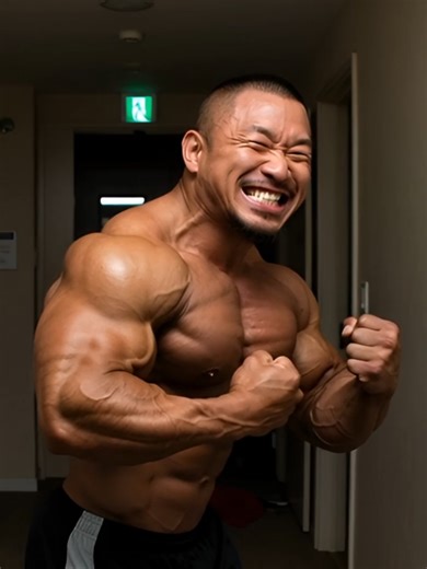 Hotel Stay with a Muscular Colleague on Business Trip