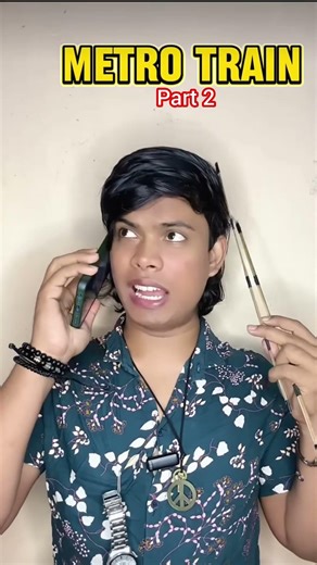 Metro train comedy 🤣 #comedy #funny