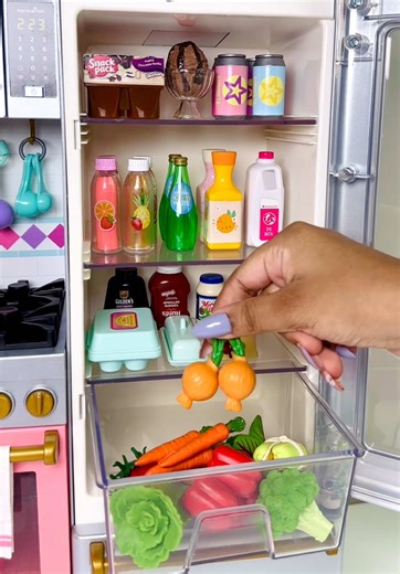 Restocking Mini Fruits And Vegetables | Restock