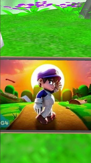 Super Mario Pros World of Enlightening Spirits: My Reaction to the ending of SMG4 & Meta Runner #lol