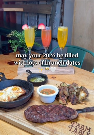May your 2026 be filled with good coffee, better food, and endless brunch dates 🥞☕ Tag your brunch partner and make it happen 💛 📍 Farm Table Coffee House Van Nuys, CA #FarmTableSFV #FarmTableCoffeeHouse #SFV #vannuys #brunch