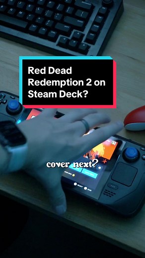Playing Red Dead Redemption 2 on Steam Deck