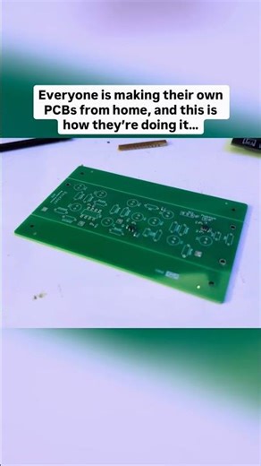 How do people make their own PCBs?
