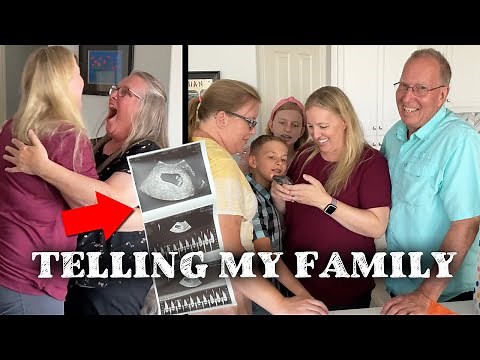 Telling Our Family We Are Expecting *Emotional*