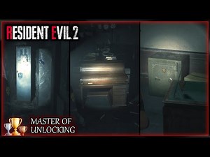 Resident Evil 2 Remake - All Safes & Locks Locations Guide [Master of Unlocking Achievement/Trophy]