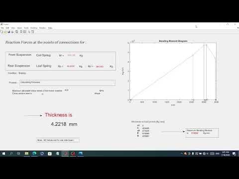 Vehicle Chassis Optimization MATLAB