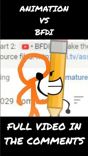 Animation vs. BFDI (FULL VID IN PINNED COMMENT) #bfdi #battlefordreamisland #alanbecker #avm #bfb
