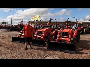 Kioti CK4020 HST & Manual 4WD Tractors