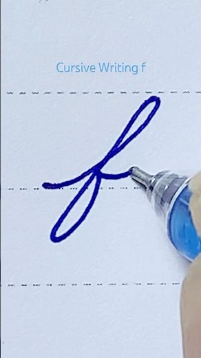 How to Write in Cursive Small Letter f | Cursive Writing a to z abcd | Cursive Handwriting Practice