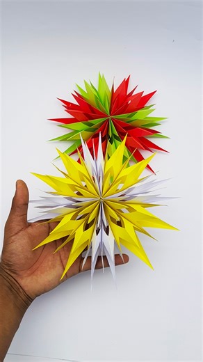 Make Stunning Paper Snowflakes at Home ✂❄ Step-by-Step Create beautiful and eye-catching paper snowflakes at home with this easy step-by-step tutorial! ✂❄ In this video, I’ll show you how to fold, cut, and design stunning handmade paper snowflakes using simple materials you already have. Perfect for winter decorations, Christmas crafts, school projects, or home décor. Whether you’re a beginner or love DIY papercraft, this tutorial will help you make unique and elegant snowflakes in just a few mi