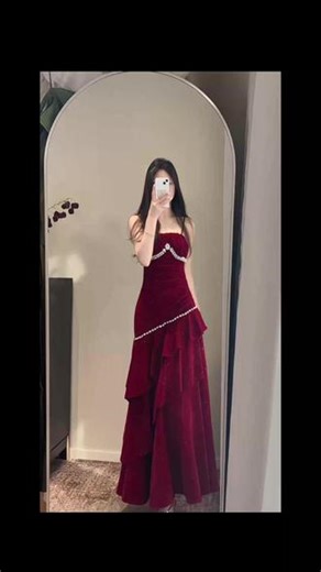 蔷薇夜语 #GJFD #goodjob小众限量定制 #裙子合集 #新年战袍 #备婚日记