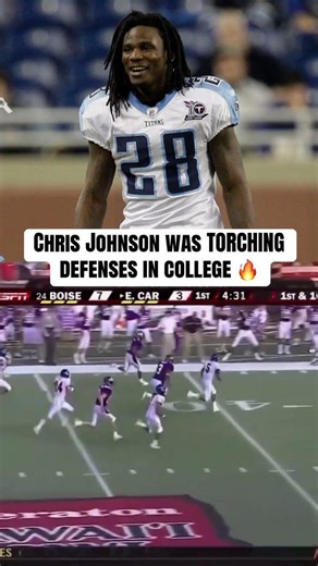Chris Johnson Was LIGHTNING FAST At East Carolina 💨