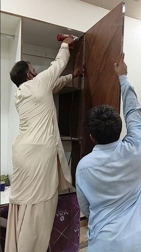 Installing Modern Wardrobe Front Doors | DIY Woodworking