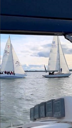 Epic Sailboat Showdown on the Water!