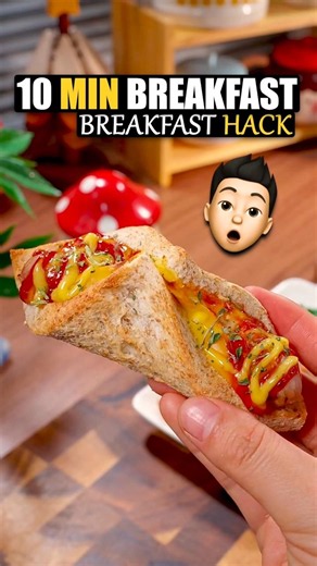 Crispy Sausage Toast | Kids Breakfast | Air Fryer Recipe 🧀🔥