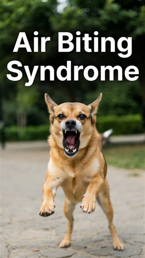vetcase_explorer on Instagram: "Air biting syndrome is a behavioral or neurological condition where a dog repeatedly snaps at the air as if trying to catch an invisible fly. It also known as fly snapping syndrome. •Lip licking •fly-catching motions •Snapping at air repeatedly •Staring or zoning out #dog #doglover #animal #medicine #healthy"