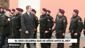 El Geo celebra sus 40 años ante el Rey