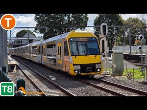 Sydney Trains Waratah A set A77 train ride from St Peter’s-Sydenham
