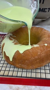 MOUNTAIN DEW CAKE 12 oz Mountain Dew 1/4 Cup 1 Box White Cake Mix 3 Cups Powdered Sugar Preheat oven to 325 and grease a bundt pan. In a large bowl combine 12 oz Mountain Dew and white cake mix and mix for two minutes until well combined. Pour mix inside and bake for 35-40 minutes or until a toothpick inserted inside comes out clean. Leave to cool slightly before placing on a rack. Once cooled, combine powdered sugar and Mountain Dew until smooth and pour over. Enjoy! | Definitely Not Gourmet