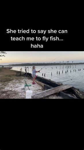 Funny attemt at casting a fly rod #flyfishing #funny #humor #havingfun #fishing #family