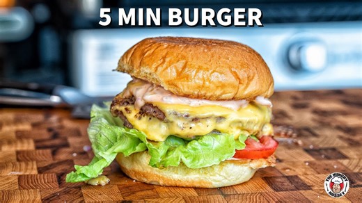 Griddled Smash Burgers: The Double Cheeseburger
