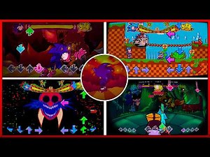 Friday Night Funkin' VS Sonic EXE: PARALLAX REDEFINED V1 (FNF Mod\\Hard\\Sonic.exe)