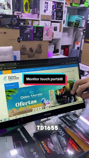 Monitor Portátil ViewSonic VA1655: Tu Oficina Móvil
