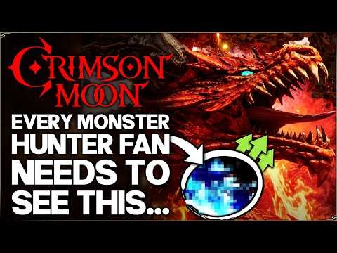 This Souls Game is Made For Monster Hunter Fans - Crimson Moon New Gameplay - ALL You NEED to Know!
