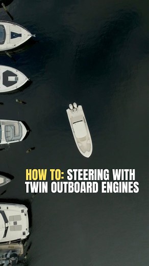 6.8K views · 130 reactions | HOW TO: Steering With Twin Outboards If you are stressed out about docking your boat️, How To Boating will help relieve that stress so you can enjoy your time on the water, DM us for more info on private boating instruction ‍✈️ #howtoboating #nauticalnetwork #boating #docking | How to boating | Facebook