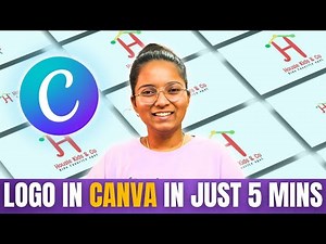 How to design a logo in canva 🚀 Canva Logo Design Tutorial for Beginners - in Hindi