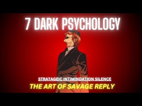 Can You MASTER the ART of STRATEGIC INTIMIDATION?