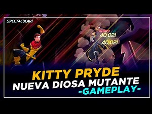 KITTY PRYDE Gameplay - MUTANTE COMPLETA Ataque y Defensa | marvel batalla mcoc